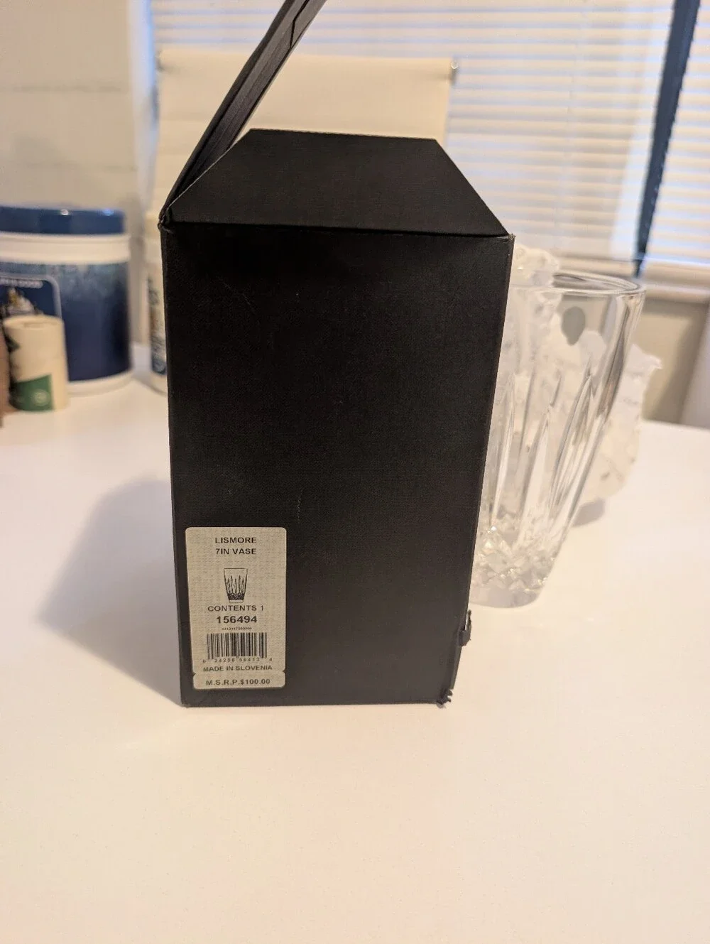 Waterford Crystal Lismore 7 Inch Vase